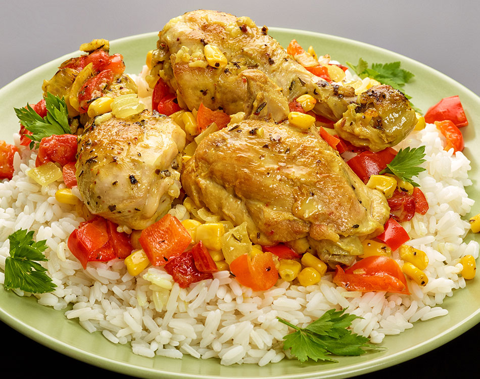 Cuban chicken and rice