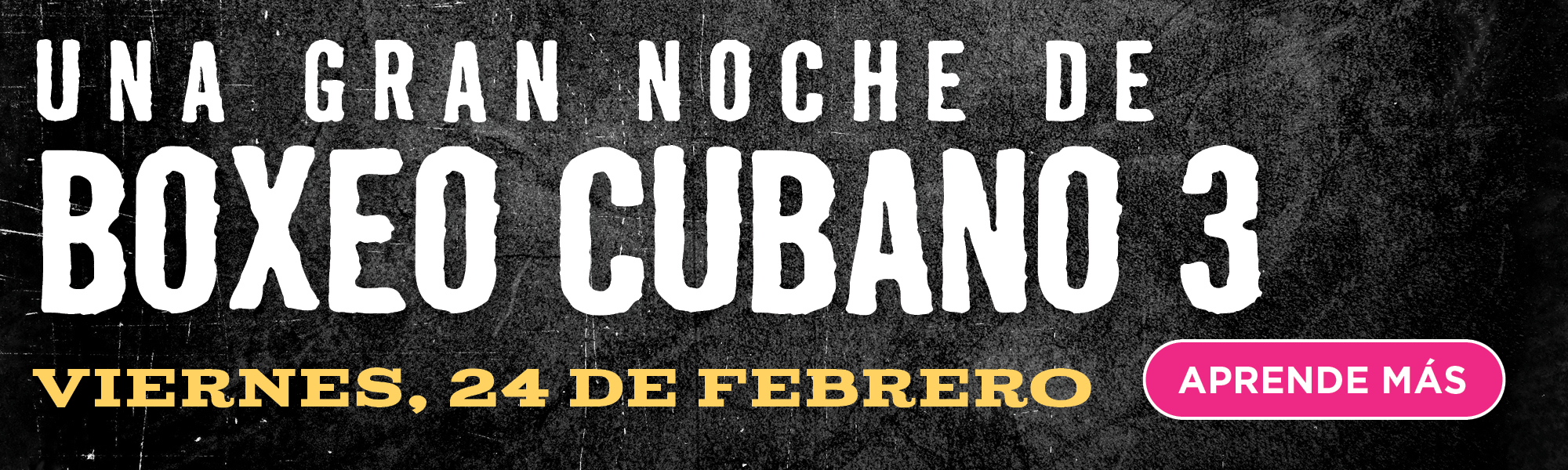 Una Gran Noche De Boxeo Cubano 2 | Viernes, 4 De Febrero