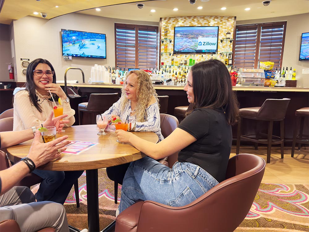 People sitting at a table